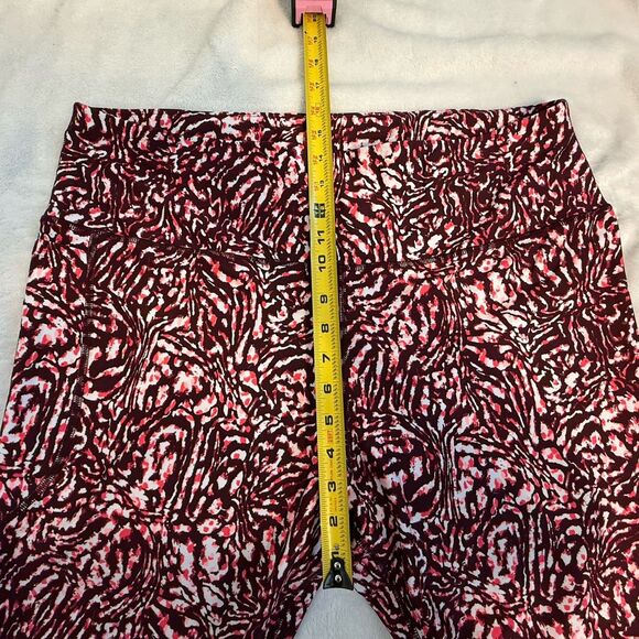 Under Armour HeatGear Compression Armour Print Capri Leggings 3x Women's - Picture 5 of 8